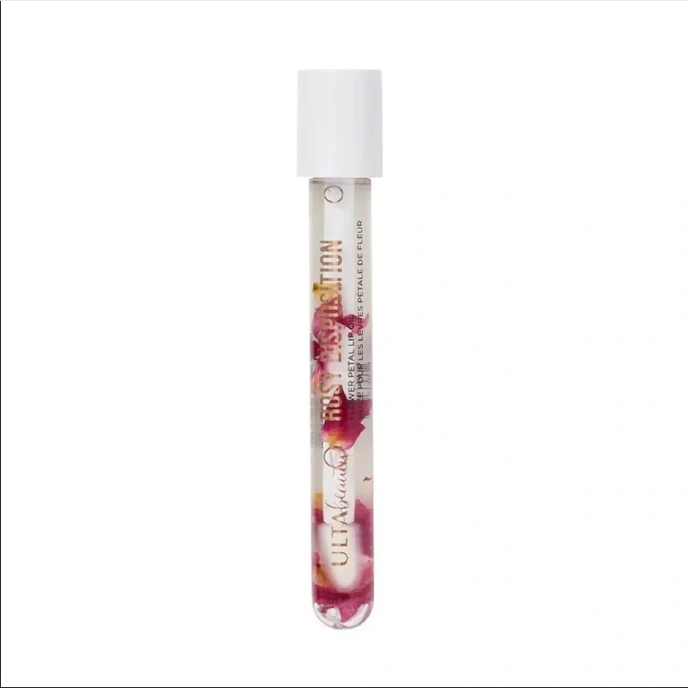 ULTA Rosy Disposition Flower Petal Lip Oil (5.3 mL) Sealed